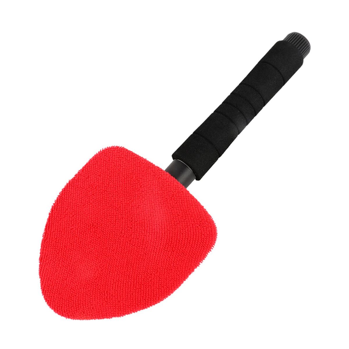 TIROL Car Windshield Cleaner Brush Wiper Telescopic Handle Microfiber Windshield Cleaner Auto Window Glass Washer Soft Towel Brush Car Care Cleaning Tools