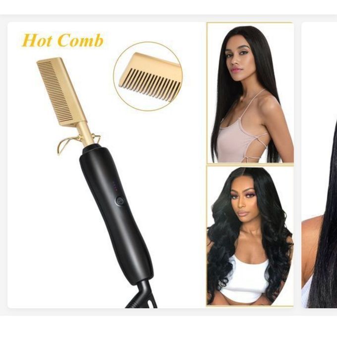 HOT HAIR STRAIGHTENER COMB