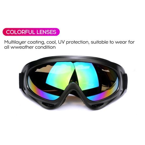 Outdoor Bike Glasses X400 Motorcycle Windproof Sand Riding-