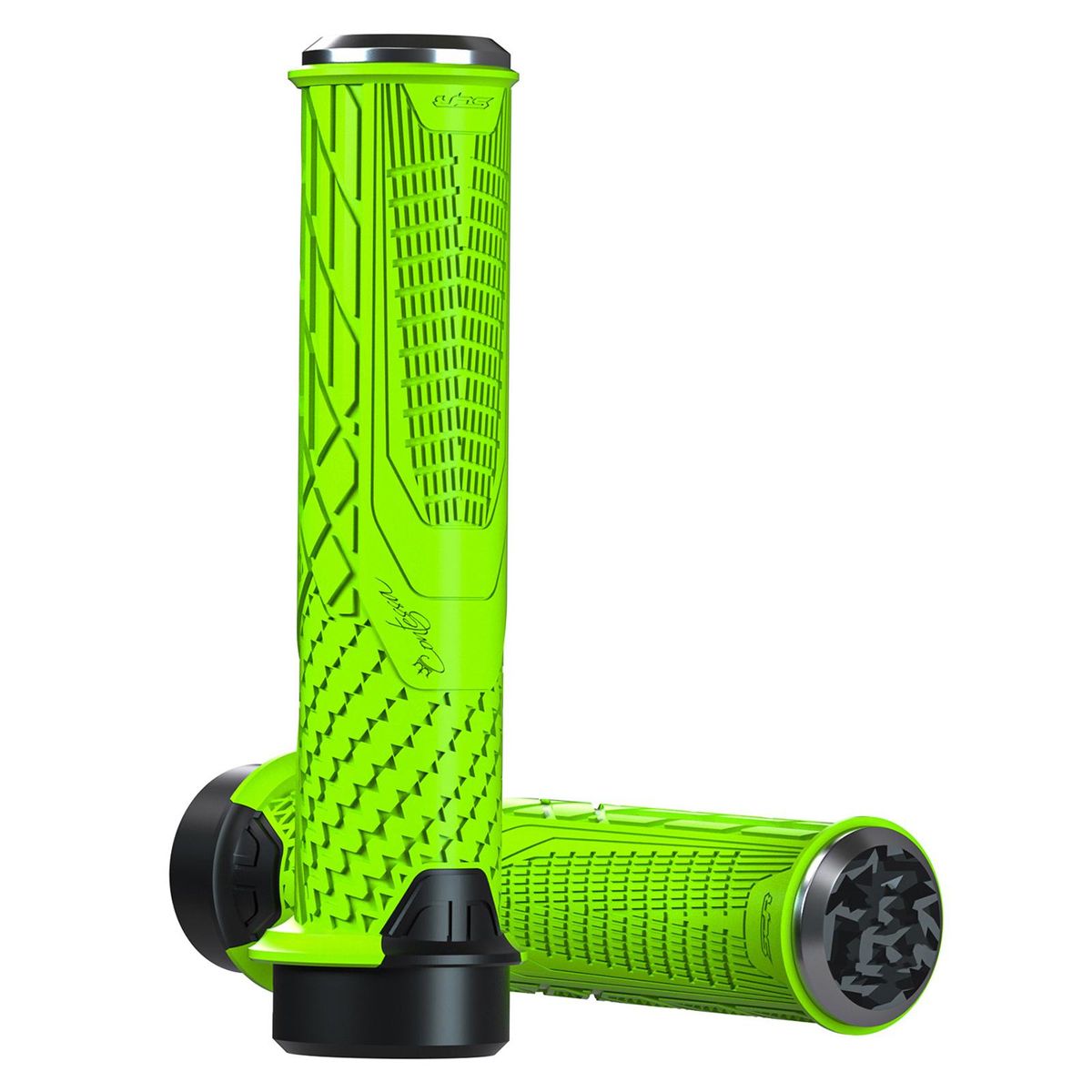 Shockproof Bike Handlebar Grips 22.2mm Bicycle Grips Non-Slip Soft Handlebar Cover End for Mountain Bikes