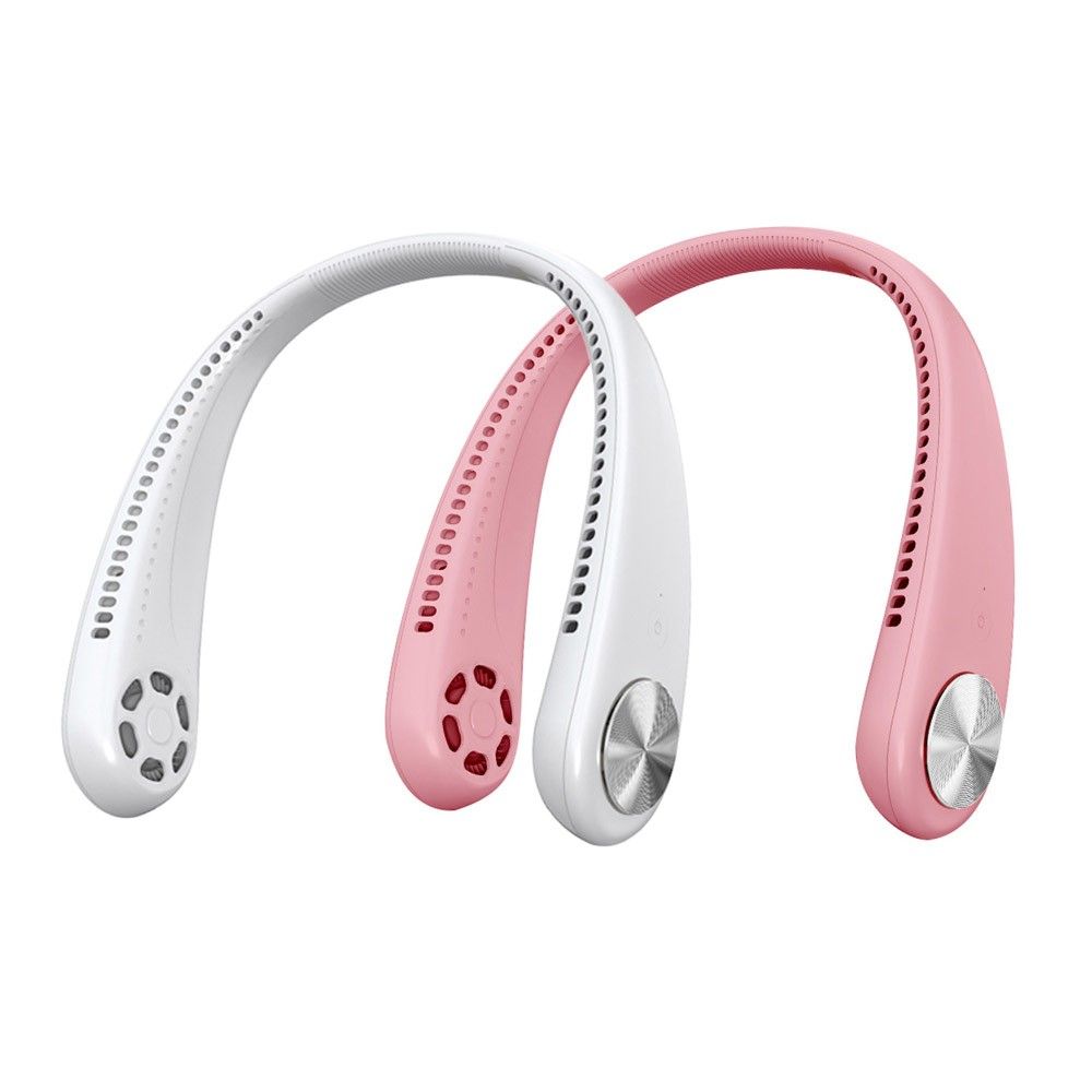 Hands Free Mini Protable USB Fan Recharging Personal Hanging