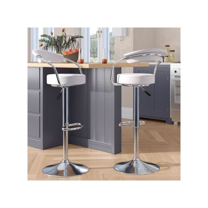 Adjustable Height Swivel Bar Stools