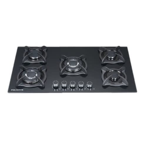 Tempered Glass 5 Built-in Gas Hob - Pv-hbg5801- 7mm Thick