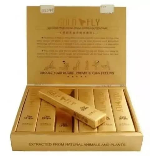 Gold Fly Love Drop Libido Booster For Women - 12 Pieces
