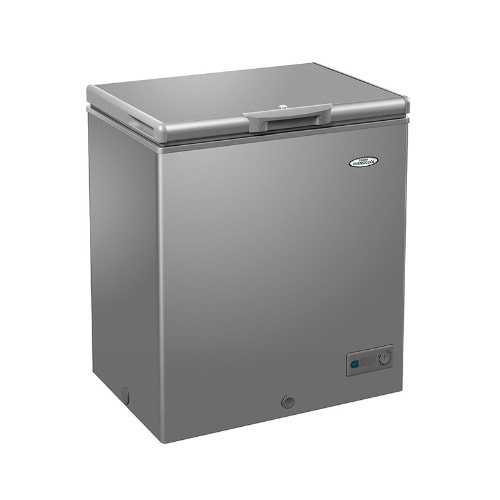 146L Chest Freezer - Silver R6 - HTF-150HAS - Energy Saving Up To 40%