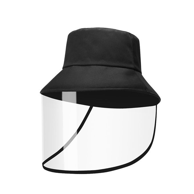 Protective Dustproof Hat With Transparent Face Shield Cover