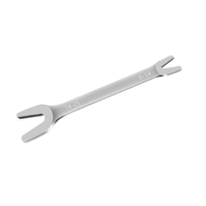 Y Shaped Wrench Spanner Universal Self-tightening Wrench White White