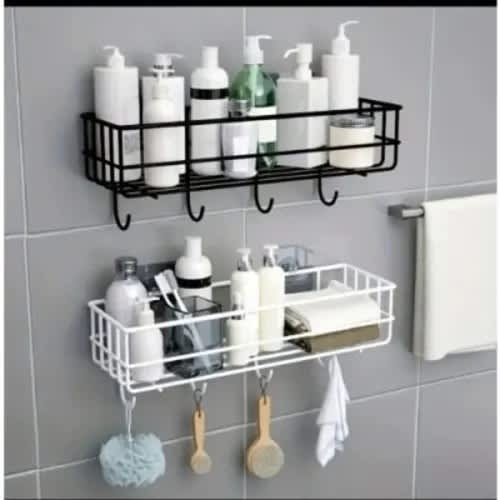 Multi-layer Bathroom Sanitary Rack 2 Pcs - 20cm