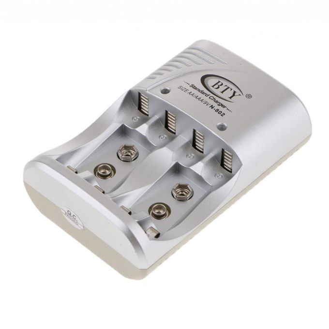 3 In 1 Battery Charger For AA,AAA,9V Ni-MH Ni-CD Rechargeable