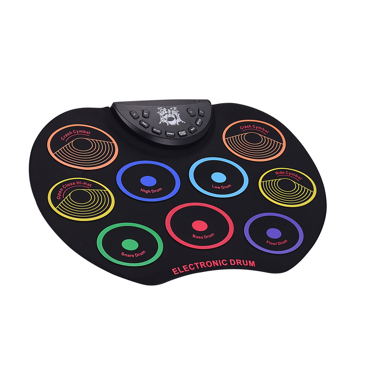 Compact Size Roll-Up Drum Set Electronic Drum Kit