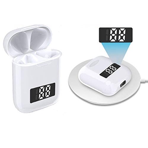 Tws Wireless Earbud With Charging Box And Wireless Charging