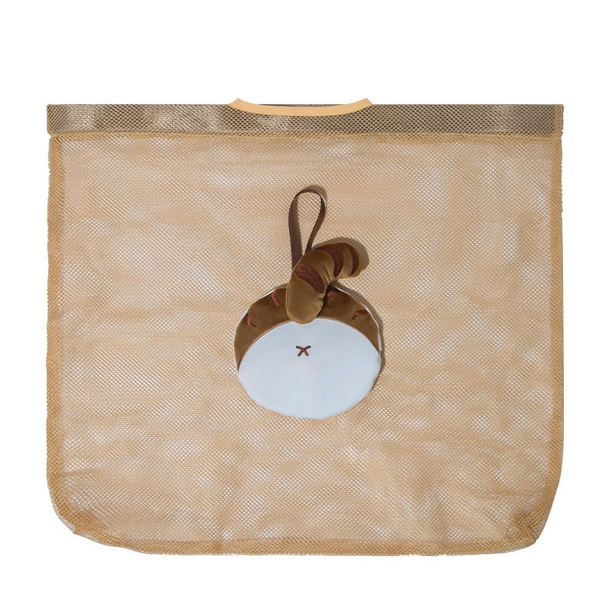Grocery Bag Cat Tail Gauze Shopping Bag Golden