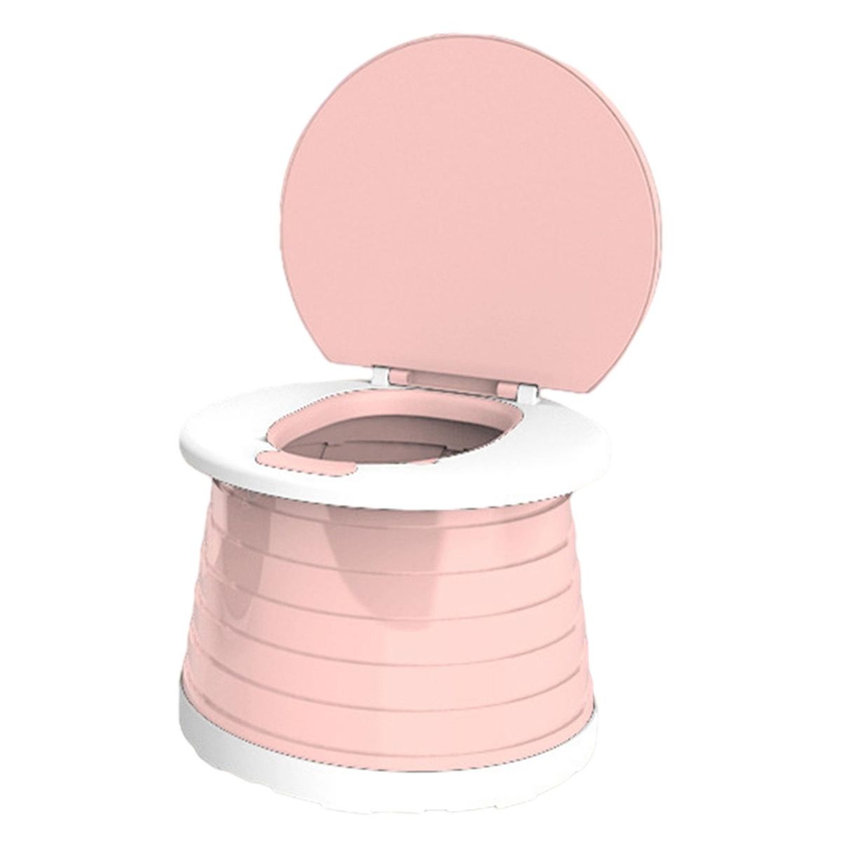 Portable Children Folding Toilet Training Seat Kid Potty For Pink