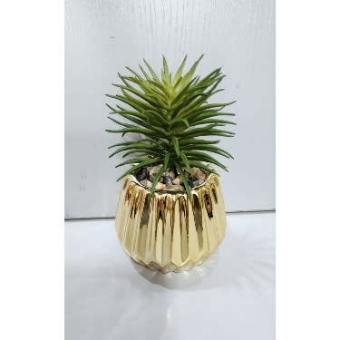 Egv-artificial Mini Plant - Gold