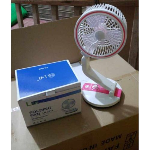 Rechargeable Folding Fan With USB And Led Light