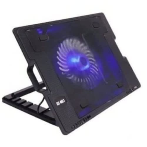 Laptop Cooling Pads And Fan - Blue Led-light