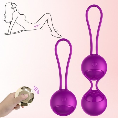 10 Speed Triple Wahala Vibrating Egg And Kegel/ Vaginal Orgasm Ballz Vibrator Sex Toy