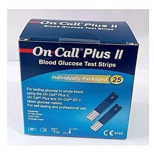 On Call Plus Ii Blood Glucose Test Strips
