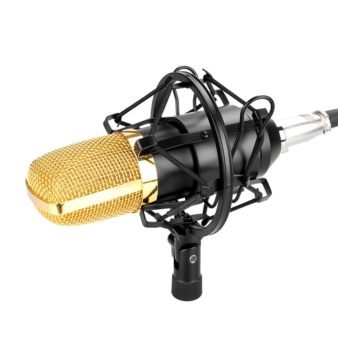 FIFINE F-700 Professional Condenser Sound Recording Microphone, 3.5mm Earphone Port, Cable Length: 2.5m(Black)