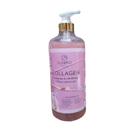 Kumiko  Collagen  Tripeptide & 150000 Mg Efficacy Shower Gel  1000ml