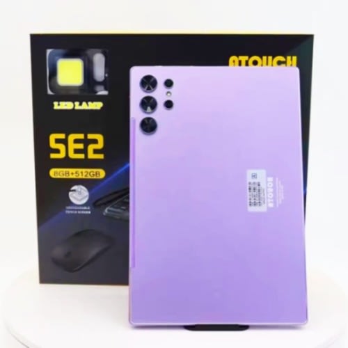 Se2 10'' Android Tablet Pc - 8GB RAM - 512GB ROM - 10000mAh - Purple