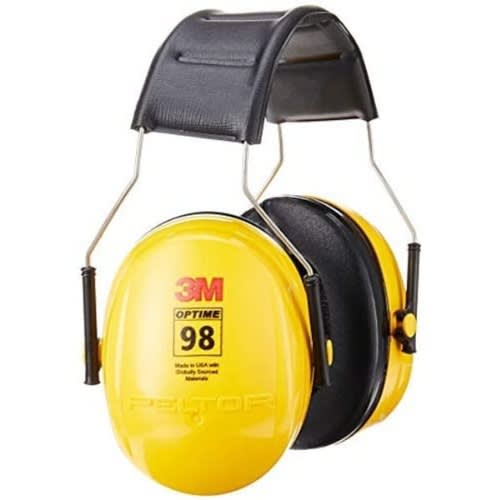 Peltor Optime 98 Ear Muff For Protection - Yellow
