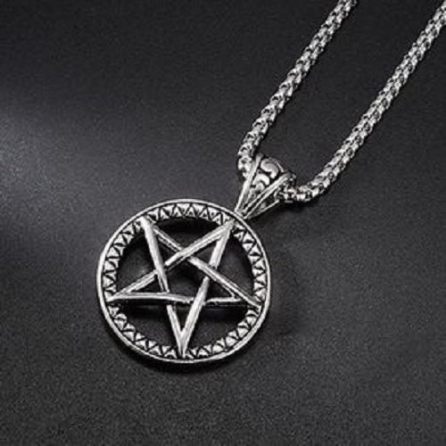 Star Pendant Necklace Silver
