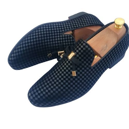 New Men Italian Fashion Office  Shoes - Black