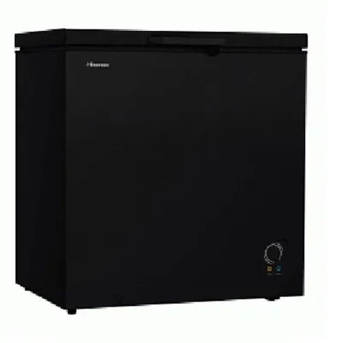 189 Liters Black Chest Freezer With Glass Door
