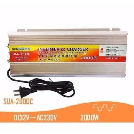 Inverter With Inbuilt Charger - 2000w 12v