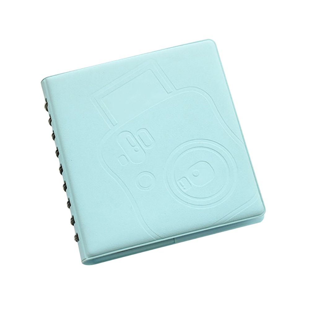 68 Pockets Insert 3inch Photo Album For Polaroid-Blue