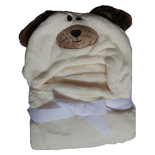 Sherpa Hooded 3D Baby Blanket