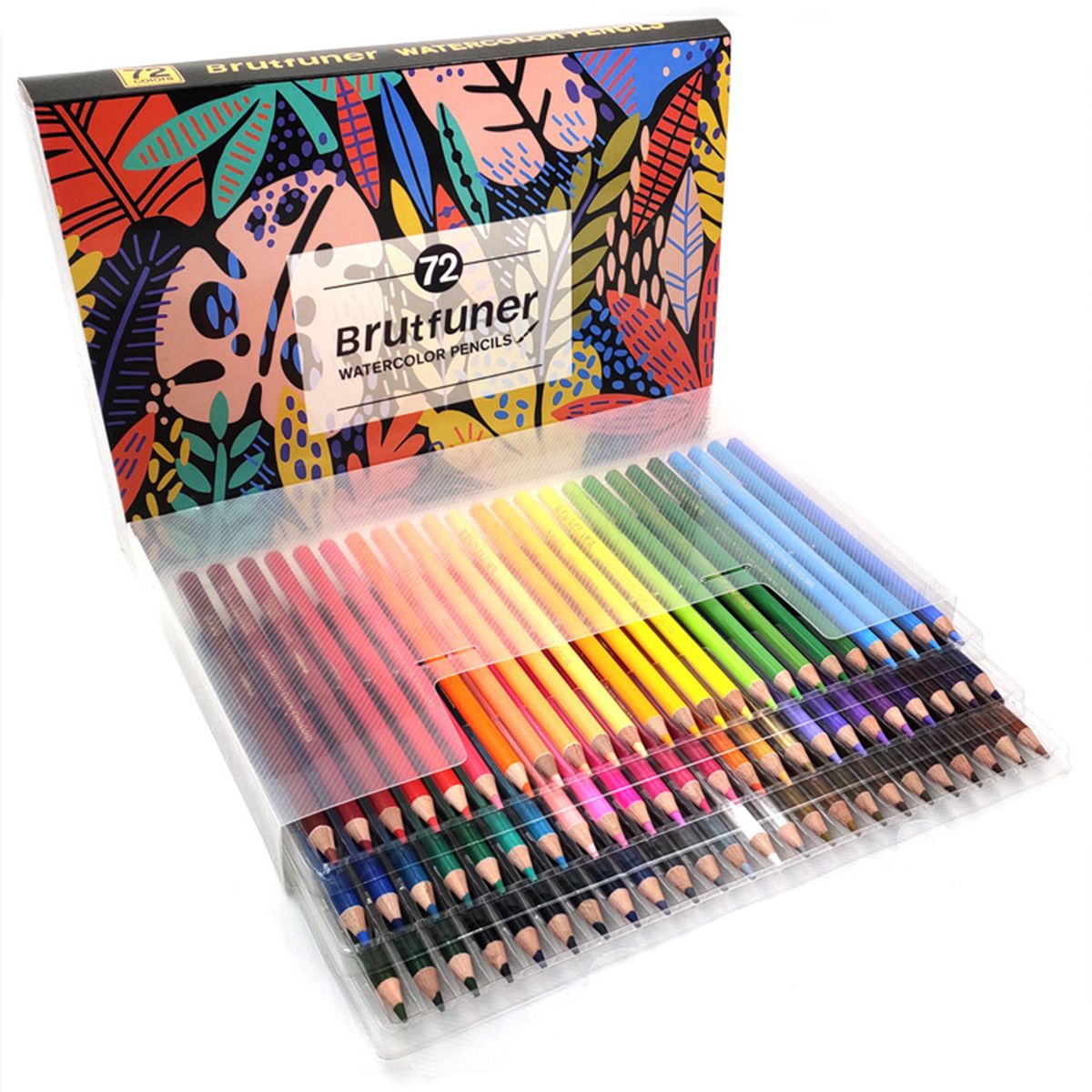 48/72/120/150/180 Watercolor Pencils Set Pre-Sharpened