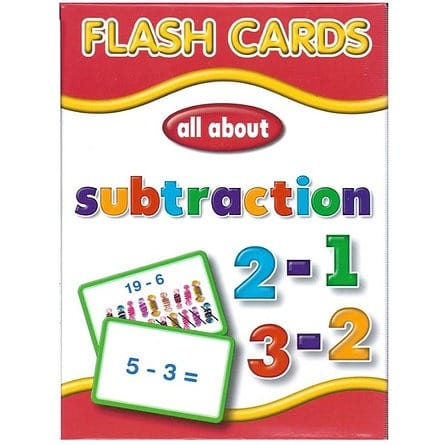 Wilco Flash Cards All About Subtraction