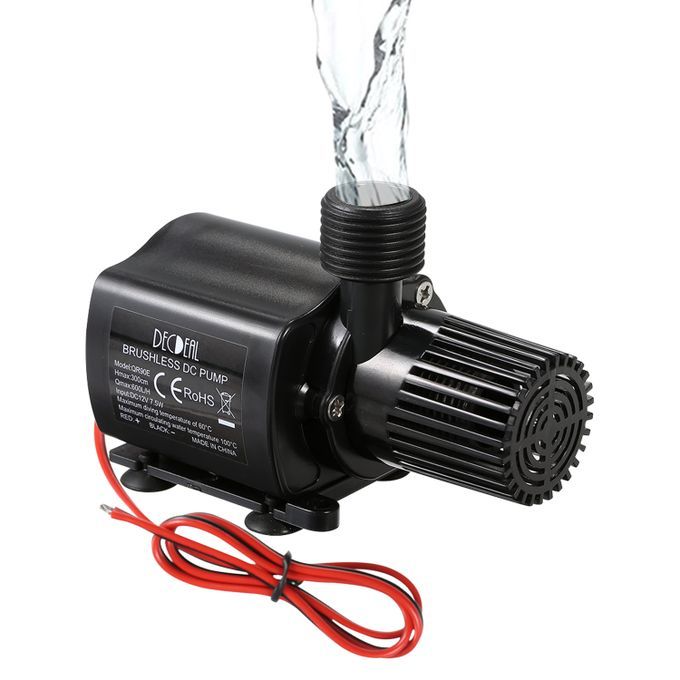 DECDEAL Brushless Water Pump Ultra-quiet DC12V Micro-Type 1
