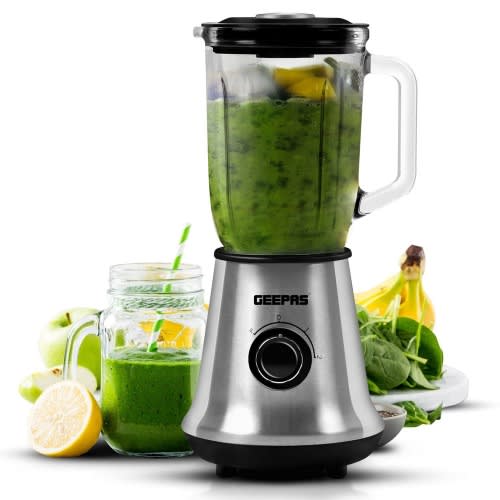 Glass Jug Blender & Smoothie Maker - 700W - 1.5L - GSB44023UK - Silver