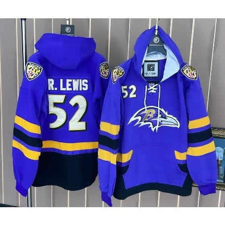 Baltimore Ravens Sweatshirt Hoodie - Blue