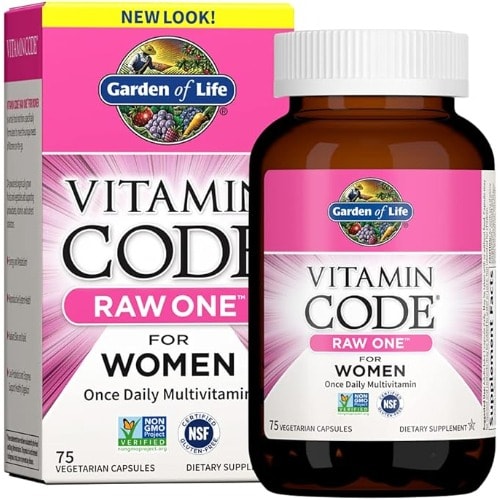 Vitamin Code Raw One For Women - 75 Capsules