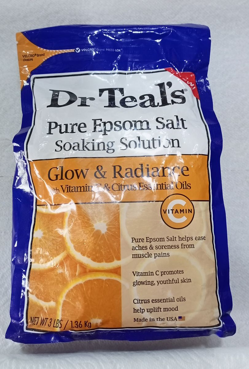 Pure Epsom Salt With Vitamin C Essential Oils