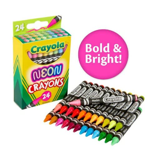 Neon Crayons - 24pcs