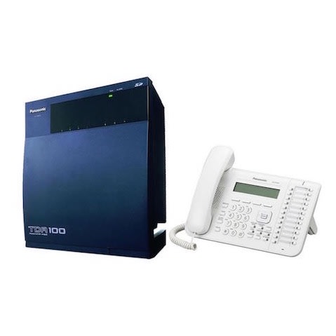 Intercom Pabx Equipment 72 Extension Configuration - KX-TDA 100 Hybrid IP-PBX