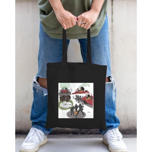 Tote Bag - Whatagwan - Black
