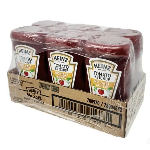 Tomato Ketchup With No Salt Added - 14 Ounce 397g X 6 Pcs