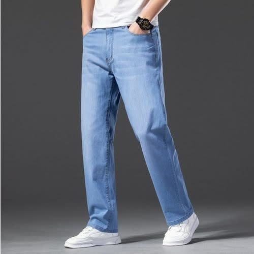Straight Jean For Men - Sky Blue