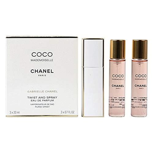 Coco Mademoiselle Twist & Spray Eau De Parfum - 3x20ml