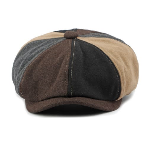 Men's Octagonal Panama Cap - Multicolor
