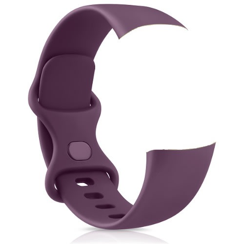 Replacement Strap For Fitbit Charge 5 Fitness Tracker - Purple - Large