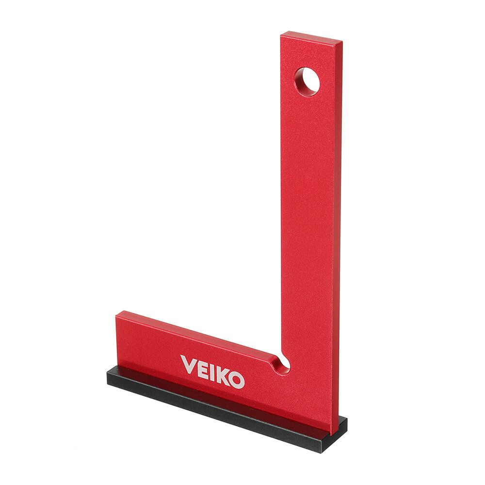 VEIKO Aluminum Alloy 150X100MM 90 Degree Right Angle Ruler
