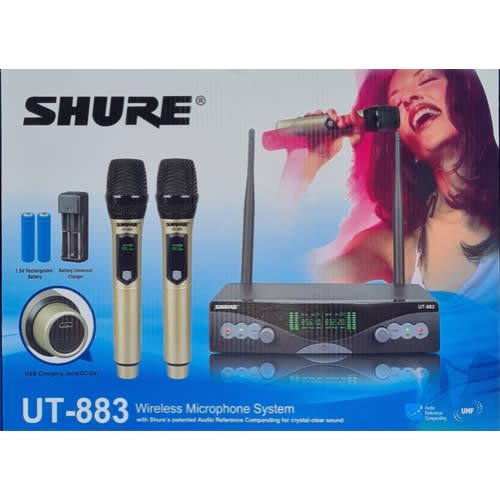 Dual Wireless Microphone Ut-883
