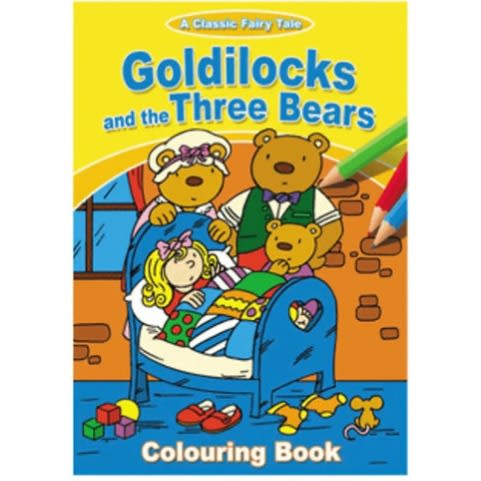 A Classic Fairy Tale Colouring Book, Goldilocks And The Three Bears